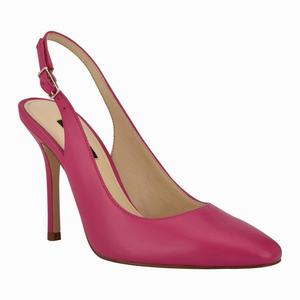 Nine West Alison Slingback Pumps - Red - Ireland (KF7806354)